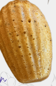 brown butter madeleine